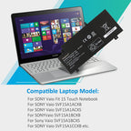 KingSener VGP-BPS34 Battery For SONY Vaio Fit 15 SVF15A SVF14A Series SVF15A1ACXB SVF15A1AC XS SVF14A SVF14AC1QU