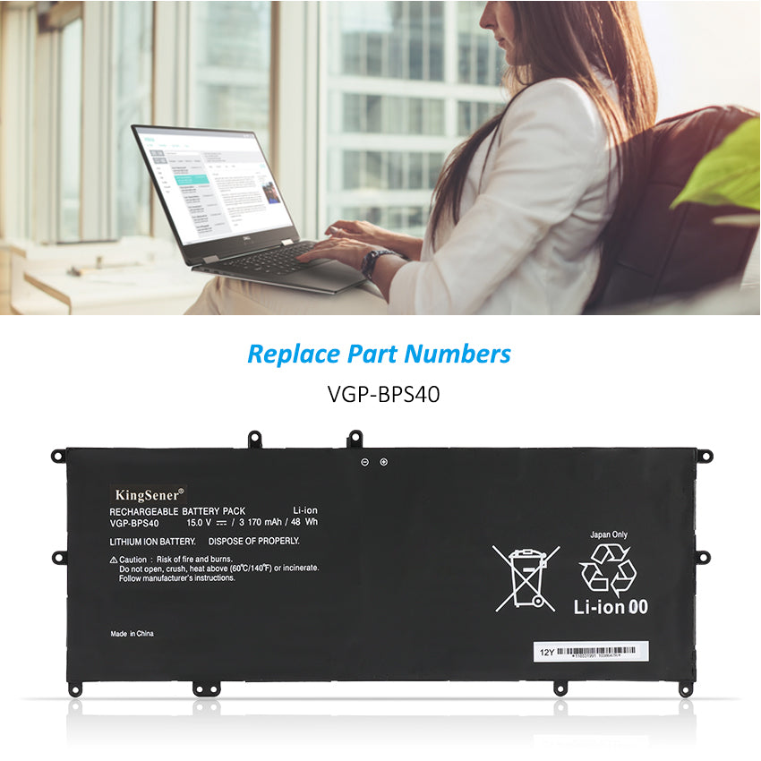 SONY-VGP-BPS40-3170mAh-Laptop-battery