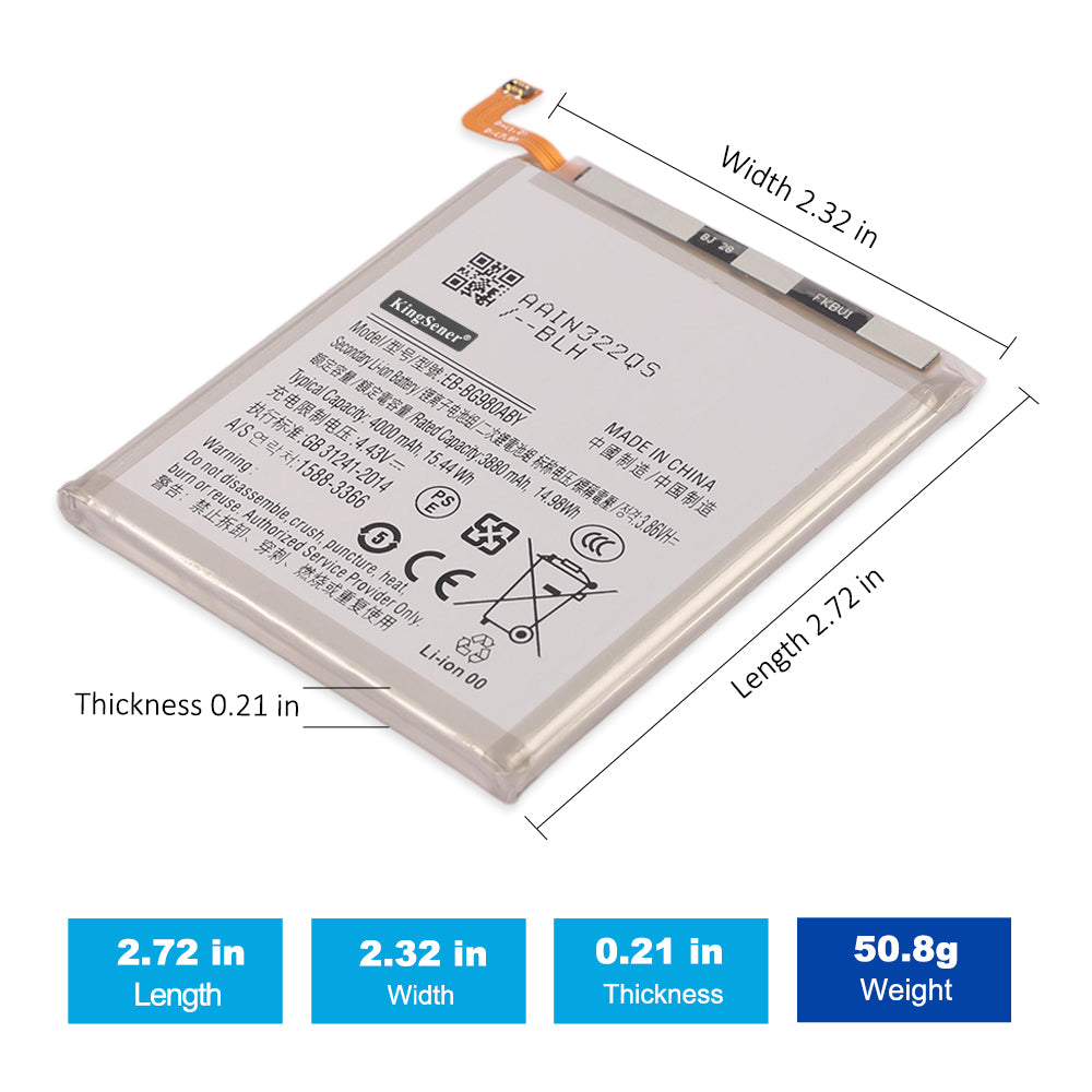 Samsung-EB-BG980ABY-3.86V-15.44Wh-Phone-Battery