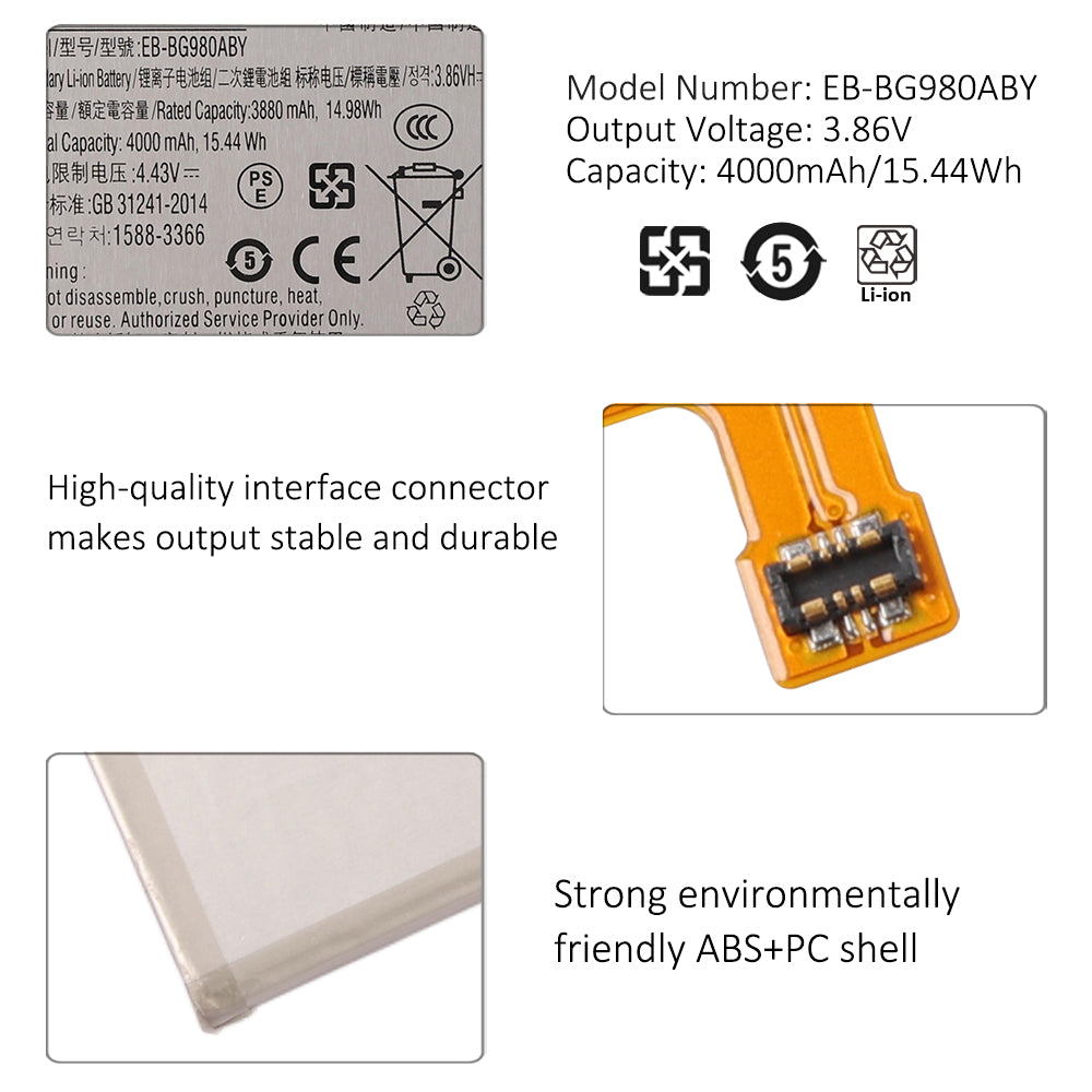 Samsung-EB-BG980ABY-3.86V-15.44Wh-Phone-Battery