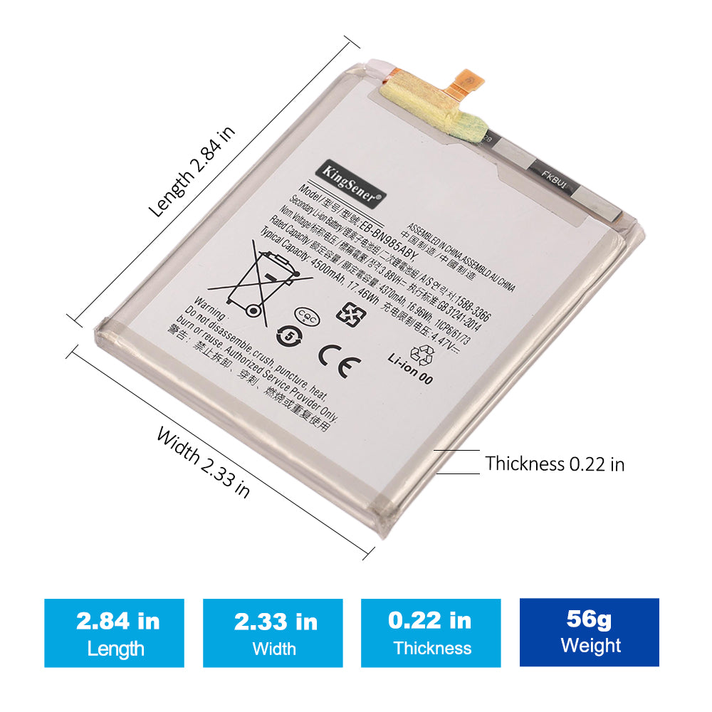 Samsung-EB-BN985ABY-3.88V-17.46Wh-Phone-Battery