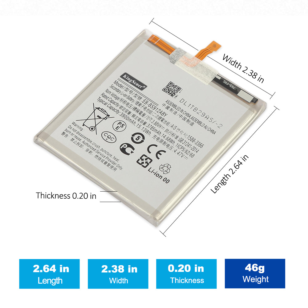 Samsung-EB-BS912ABY-3.88V-15.13WH-Phone-Battery