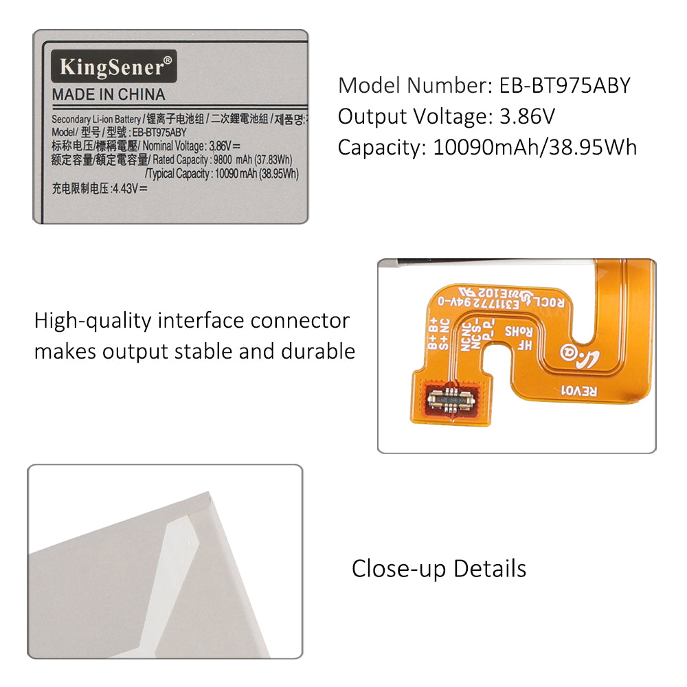 Samsung-EB-BT975ABY-3.86V-10090mAh-Tablet-Battery