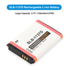 Samsung-SLB-1137D-3.7V-4.07Wh-Camera-Battery