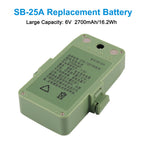 Sanding-SB-25A-2700mAh-Total-Station-Battery