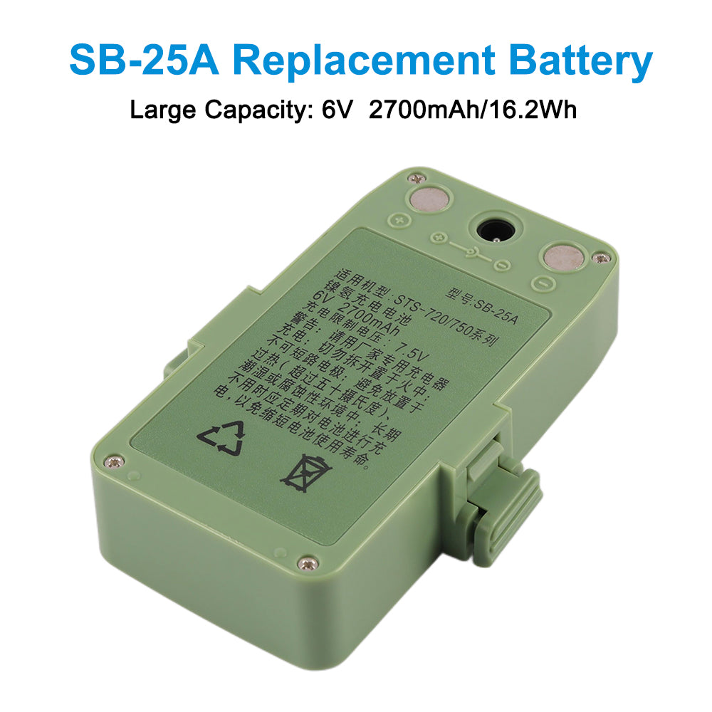 Sanding-SB-25A-2700mAh-Total-Station-Battery