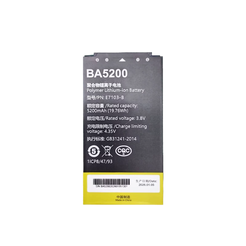 BA5200 Replacement Battery for Stonex Unistrong UC10 GISBEE P8II Handheld Controller