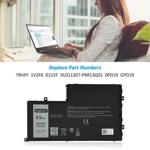0PD19 TRHFF Battery for Dell Latitude 3450 3550 11.1V 43Wh