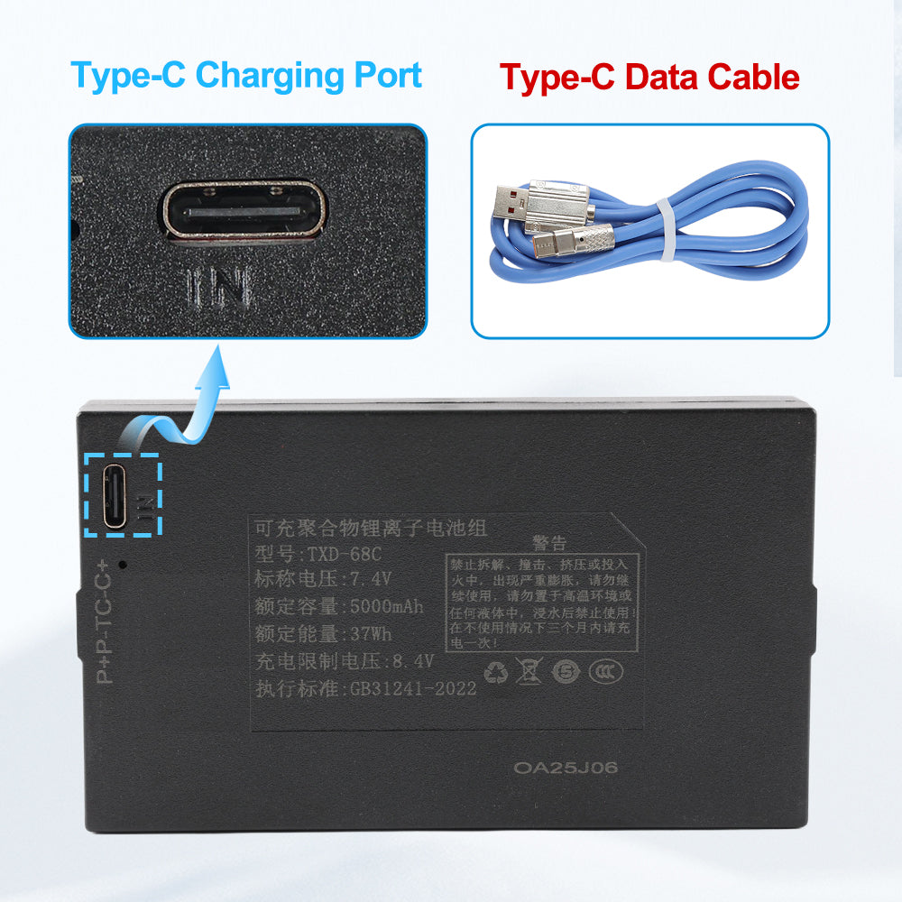 TXD-68C TZ68-C Replacement Battery For Smart Door Lock