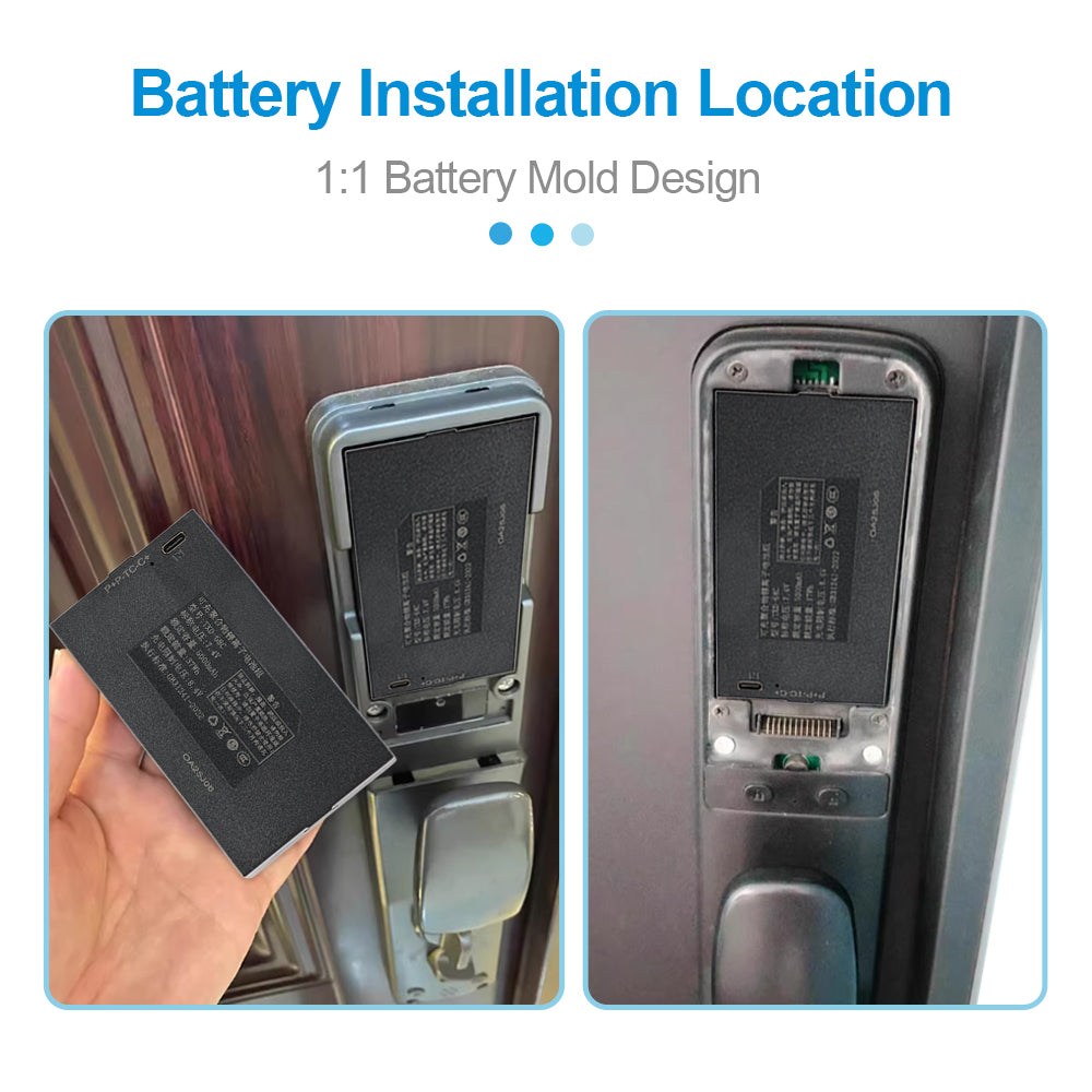 TXD-68C-5000mAh-Smart-Lock-Battery