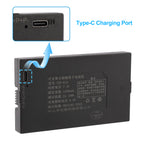 TXD-K10 7.4V Li-ion battery features built-in Type-C charging port for convenient recharge anytime
