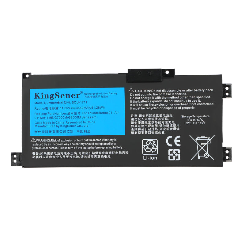 Thunderobot-SQU-1711-Laptop-Battery-4550mAh