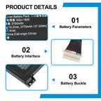 Thunderobot-SQU-1905-15.2V-3770mAh-Laptop-Battery