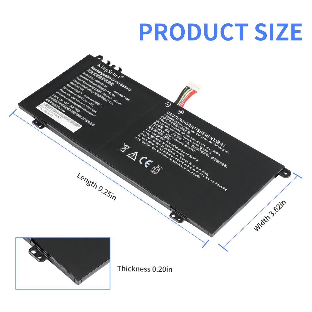Toshiba-4588105-2S-7.6V-45.6Wh-Laptop-Battery