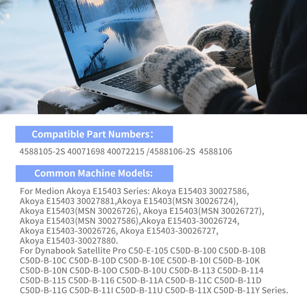 Toshiba-4588105-2S-7.6V-45.6Wh-Laptop-Battery