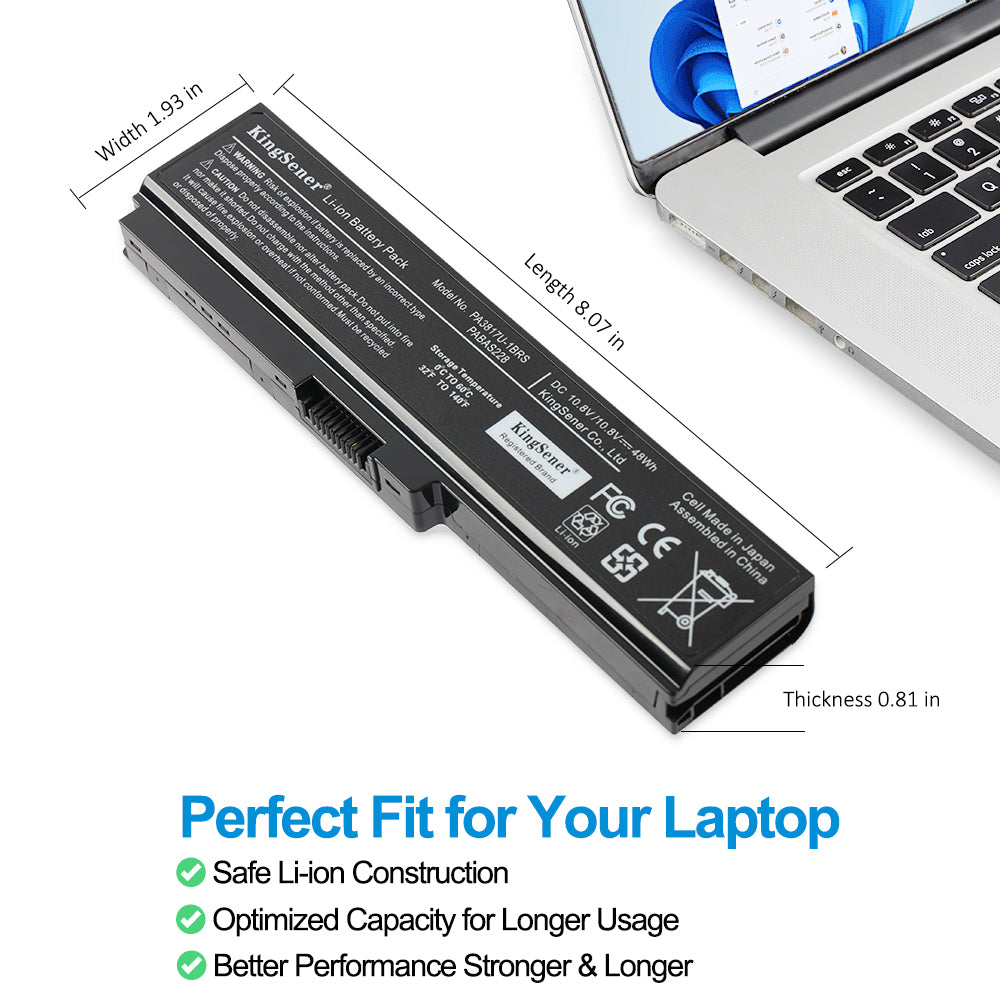Toshiba-PA3817U-1BRS-10.8V-48Wh-Laptop-Battery