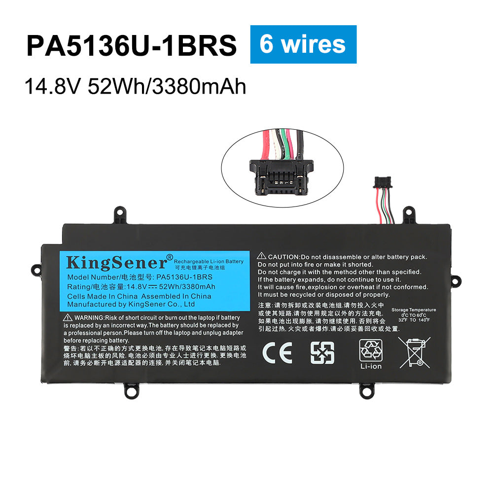 Toshiba-PA5136U-1BRS-14.8V-2Wh-6wires-Laptop-Battery