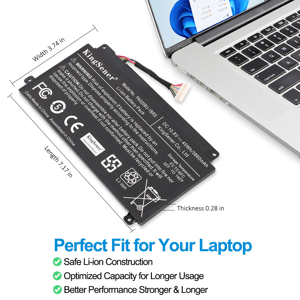 Toshiba-PA5208U-1BRS-10.8V-45Wh-Laptop-Battery