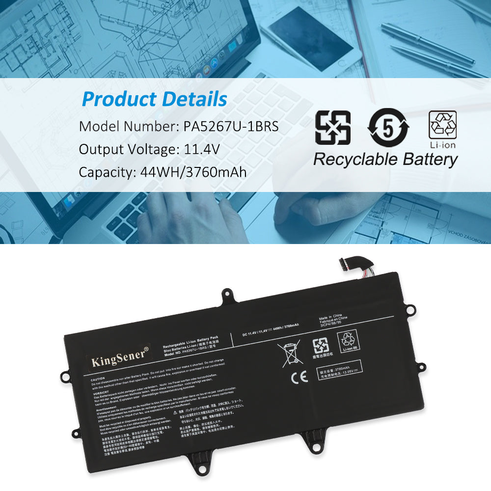 Toshiba-PA5267U-11.4V-44WH-Laptop-Battery