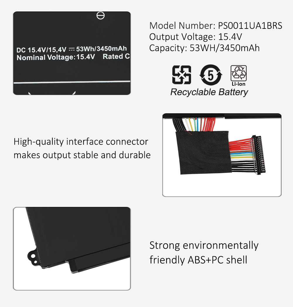 Toshiba-PS0011UA1BRS-3450mAh