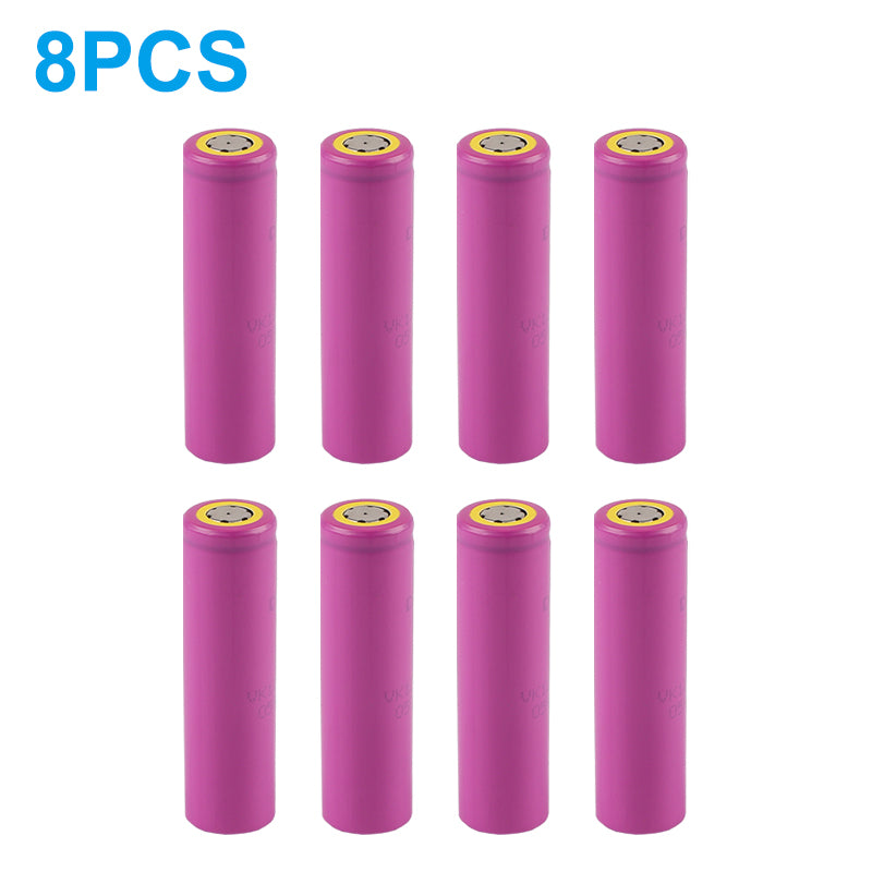 リチュム電池、3000mAh,18650 が８本セット UR18650ZTA 18650 バッテリー - Sanyo Panasonic 3000mAh 3.7V