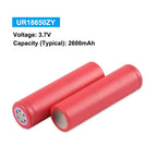 UR18650ZY-2600mAh
