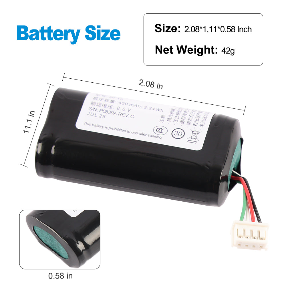 Volvo-BP15-7.2V-3.24Wh-Battery