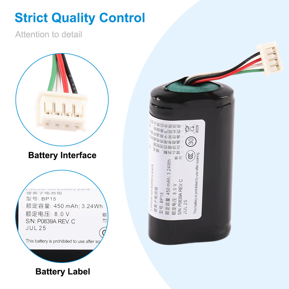 Volvo-BP15-7.2V-3.24Wh-Battery