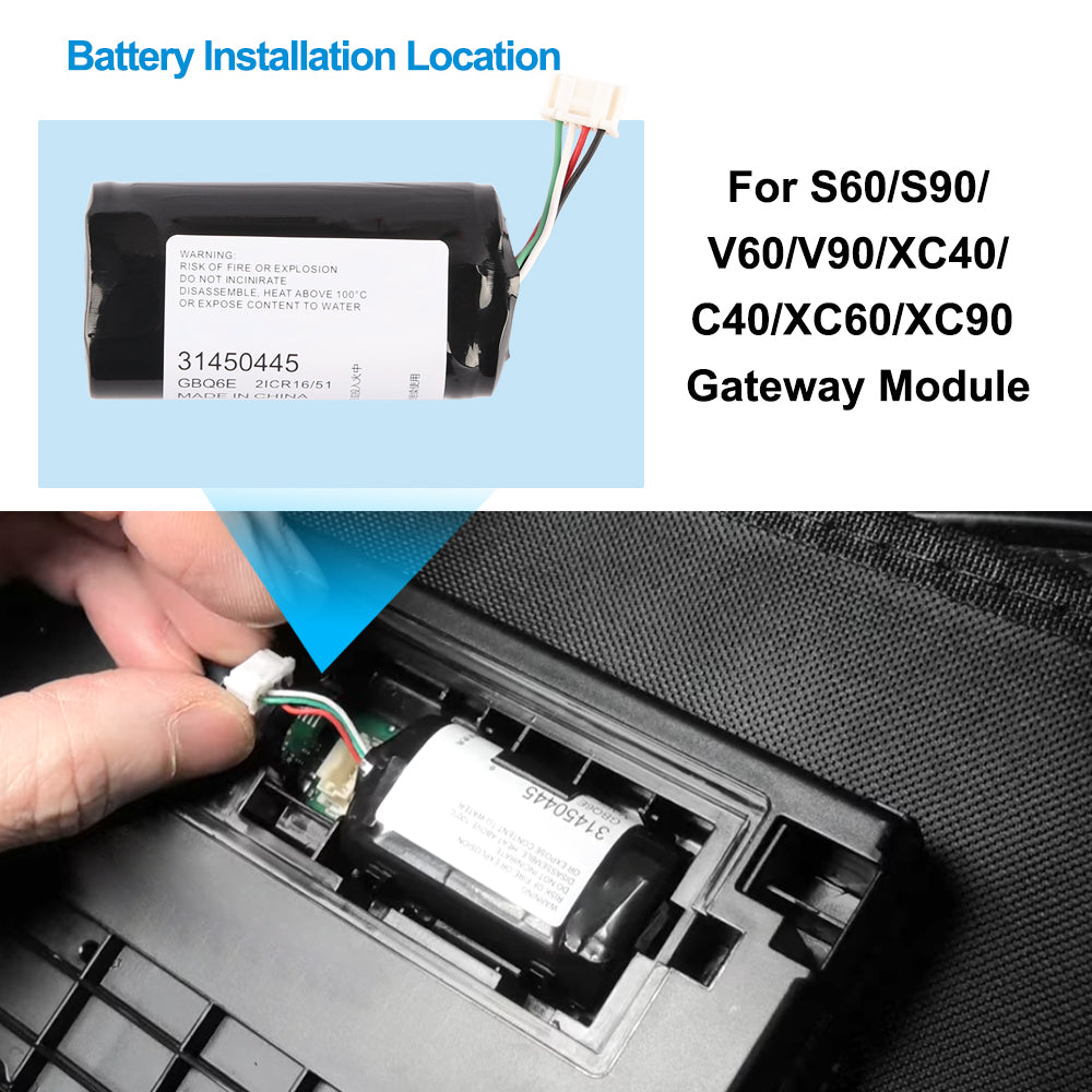 Volvo-BP15-7.2V-3.24Wh-Battery