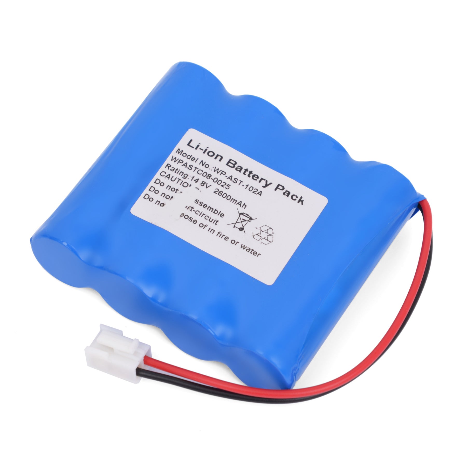 WPASTC08-0025-2600mah-Medical-Battery