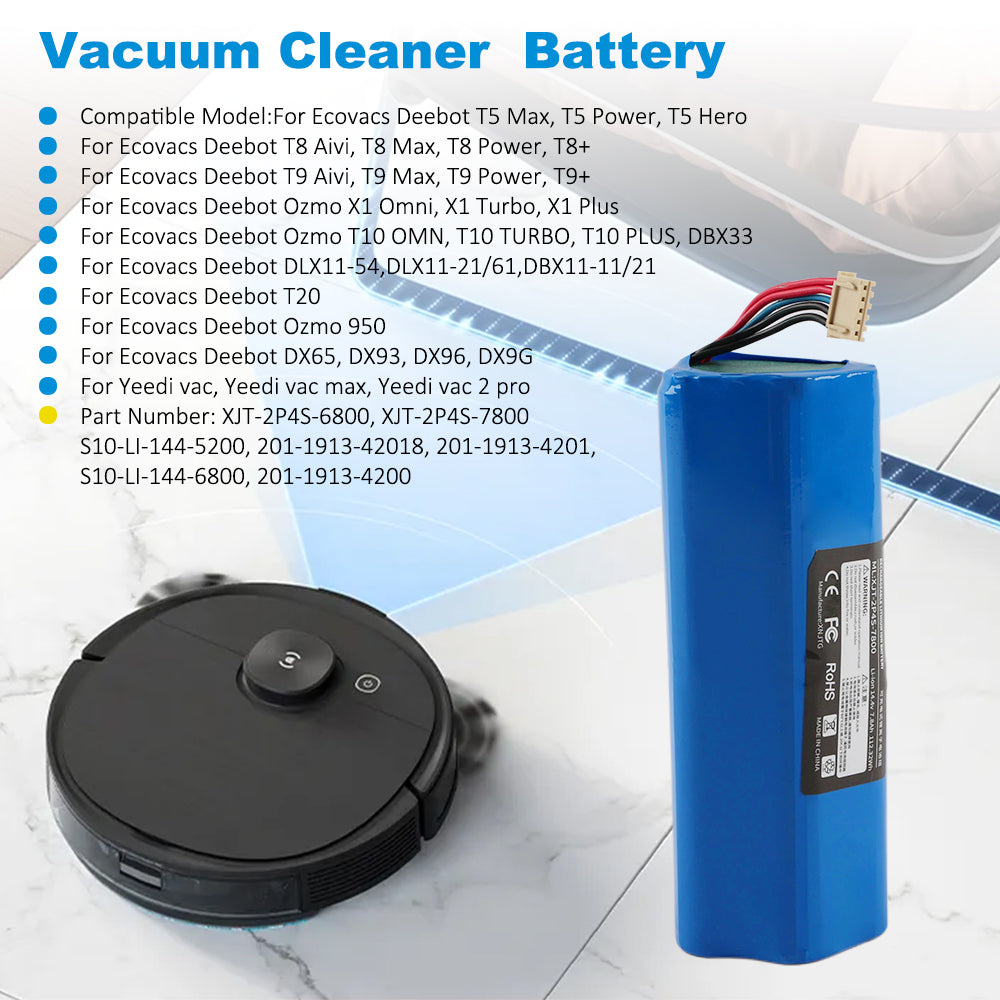 Ecovacs-XJT-294S-7800-Battery