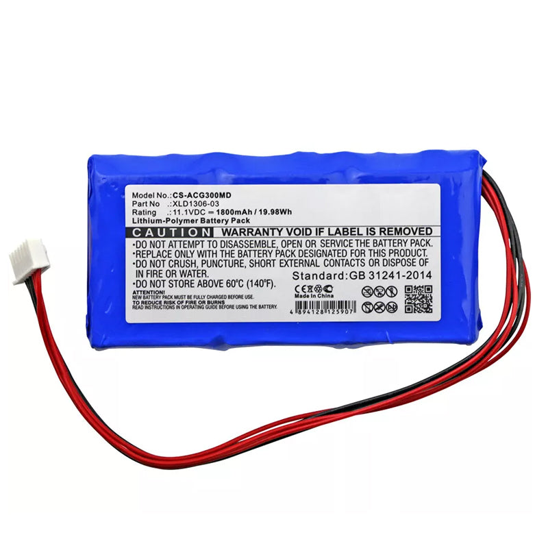 XLD1306-03-1800mAh-Medical-Battery