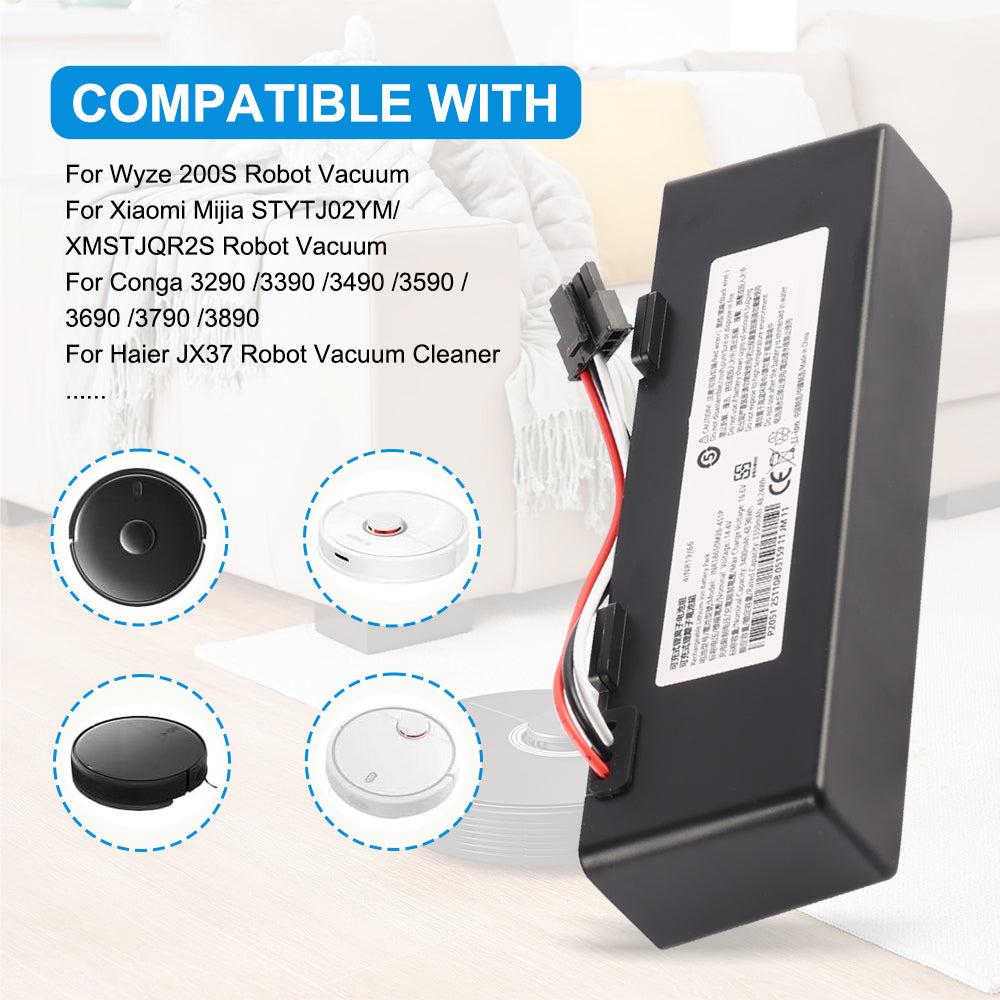 Xiaomi-INR18650M26-4S1P-14.4V-48.96Wh-Robot-Vacuum-Battery