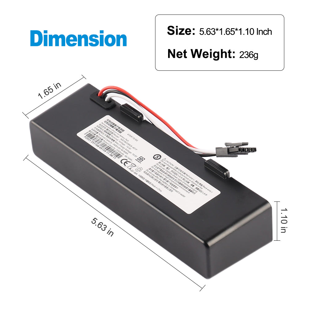 Xiaomi-INR18650M26-4S1P-14.4V-48.96Wh-Robot-Vacuum-Battery