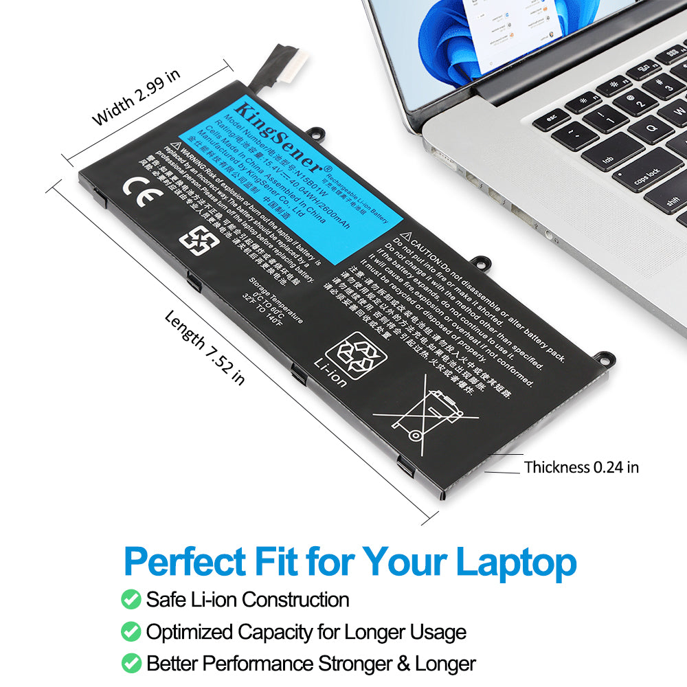 Xiaomi-N15B01W-15.4V-40.04Wh-Laptop-Battery