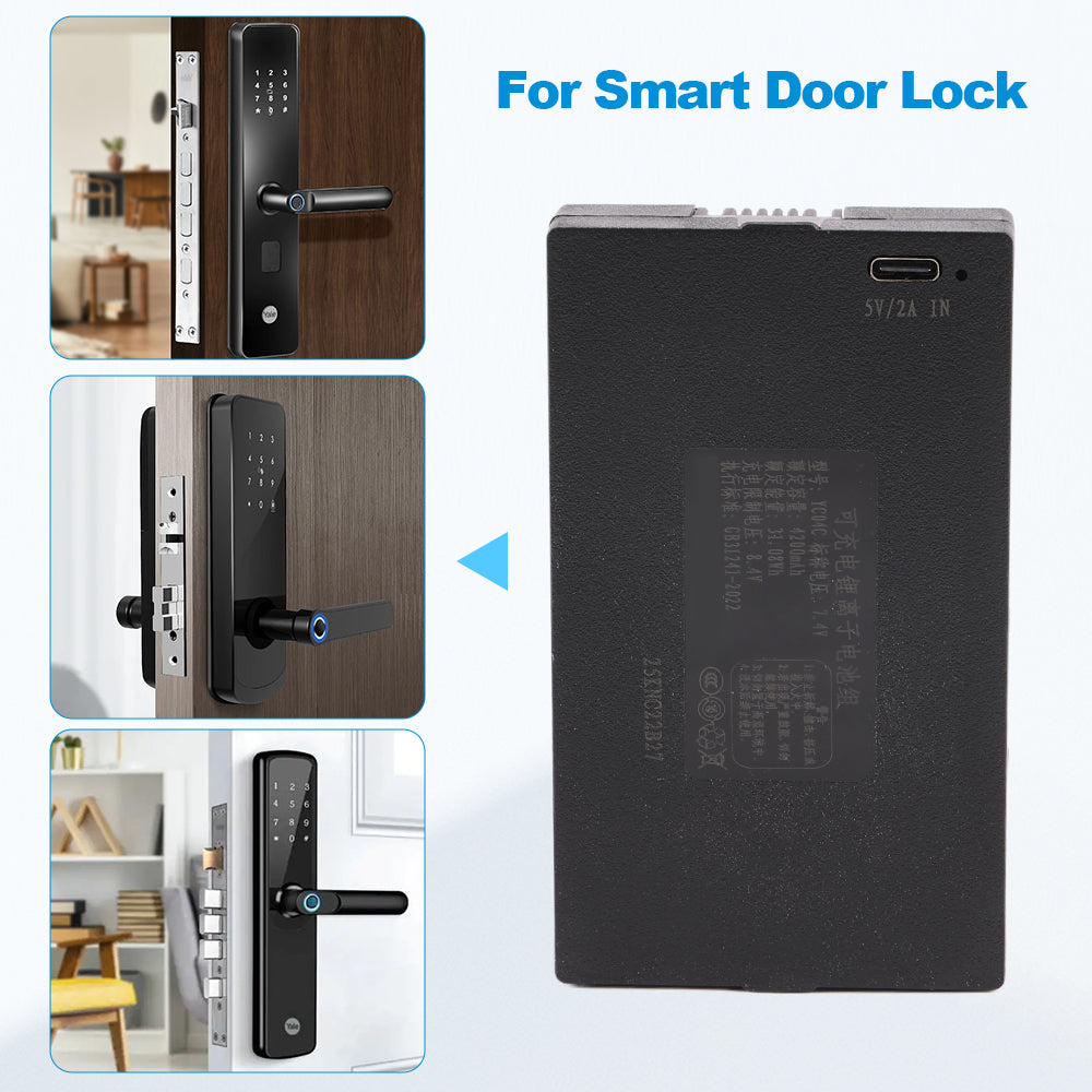YC04C-7.4V-31.08Wh-Smart-lock-battery