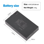 YC04E 4200mAh Replacement Battery For Smart Door Lock - Battery Size