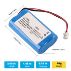 YUSEN-JW-Y2S-2.55-2550mAh-Medical-Battery