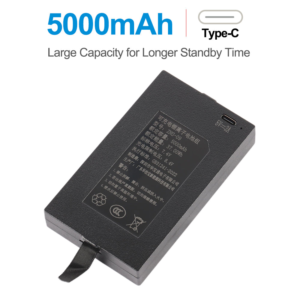ZNS-09 5000mAh Replacement Battery For Smart Door Lock