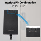 KingSener ZNS-091 smart door lock battery 4-pin interface P- P+ P+ P- configuration, board mark 26BJM32A03 for smart lock