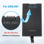 ZNS-091-7.4V-31.08Wh-Smart-Door-Lock-Battery
