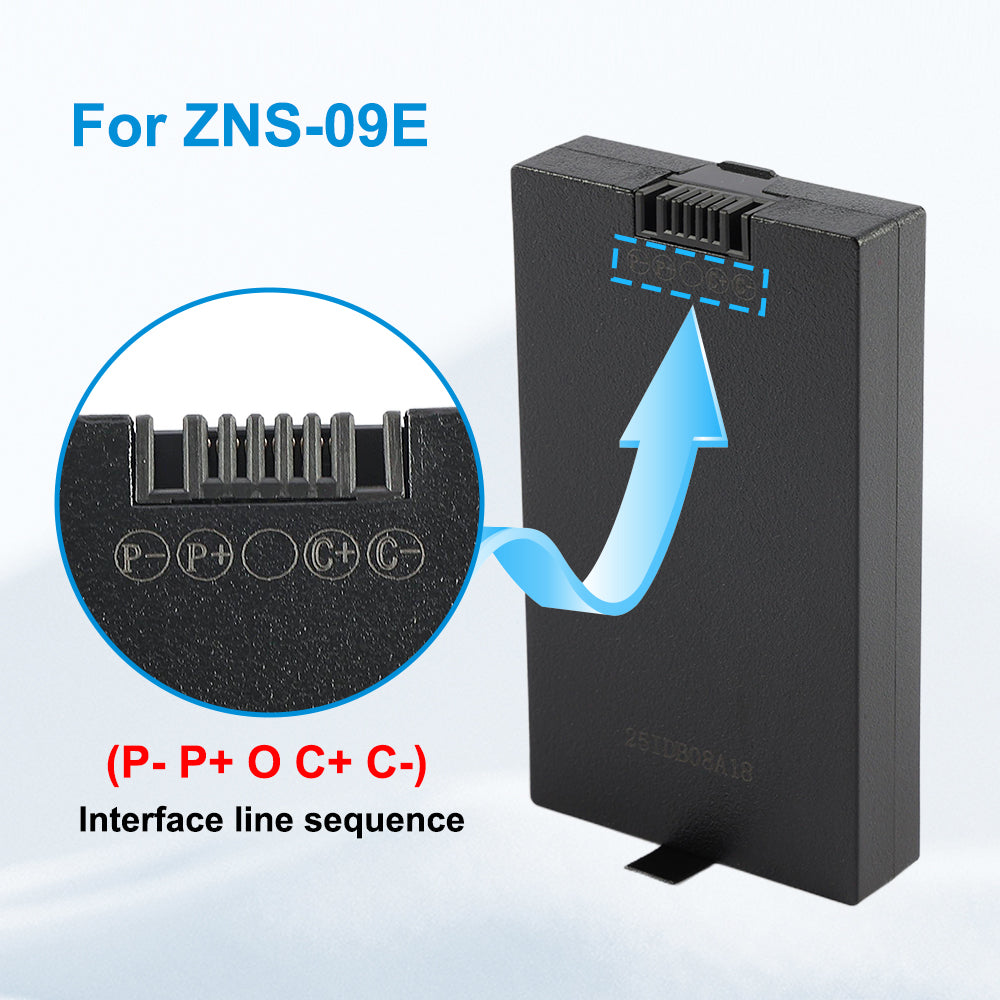 ZNS-09E-7.4V-5000mAh-Smart-Door-Lock-Battery