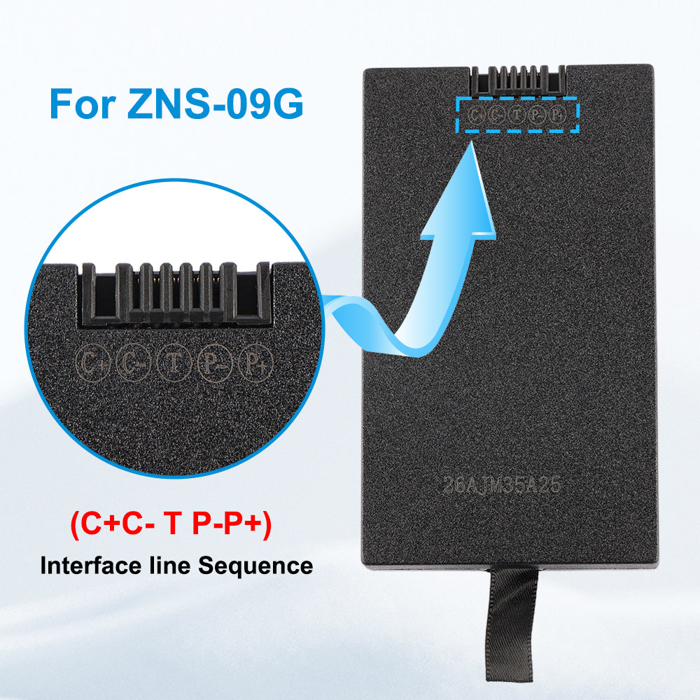 ZNS-09G-7.4V-37Wh-Smart-Door-Lock-Battery