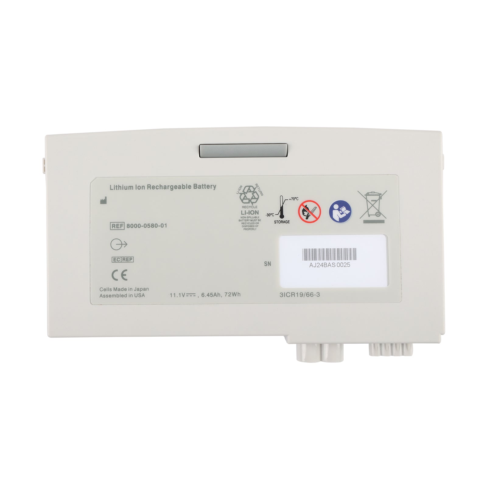 ZOLL SurePower II Xシリーズバッテリー 8000-0580-01 72Wh 11.1V
