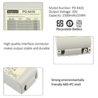 ZOLL-PD4410-2500mAh-Medical-Battery
