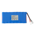 WPF12-0068 Replacement Battery for ZONCARE iMAC1200 ECG Machine - Front View on White