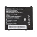 AMME3735 battery back view showing 7.6V 3300mAh/25.08Wh capacity specifications on white background