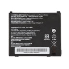 AMME3735 battery back view showing 7.6V 3300mAh/25.08Wh capacity specifications on white background