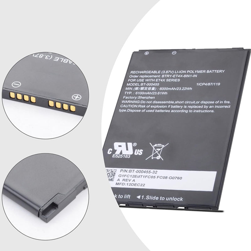 Zebra-BT-000455-3.87V-23.61Wh-Scanner-Battery