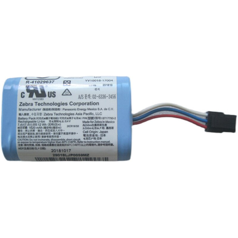 BT17790-2 Replacement Battery For Zebra MZ220 MZ320 Mobile Label Printer 7.4V 12Wh